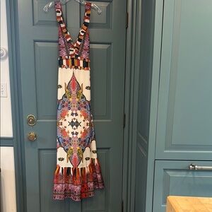 Cleobella size medium Multicolor Striped and Floral Dress